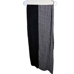 Patchington Scarf Black Gray Women's Shawl Scarf NWT